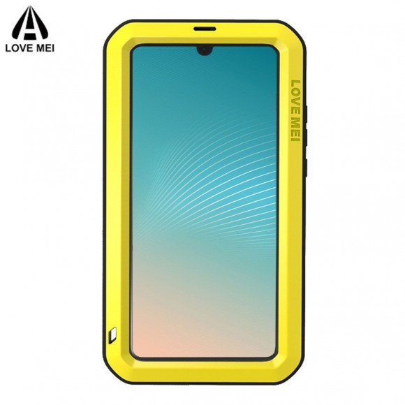 Гибридный чехол LOVE MEI для Huawei P30 Pro (желтый) Гибридный чехол LOVE MEI для Huawei P30 Pro (желтый)