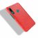 Кожаная накладка-чехол для Huawei P Smart Z / Honor 9X (STK-LX1) (красный)