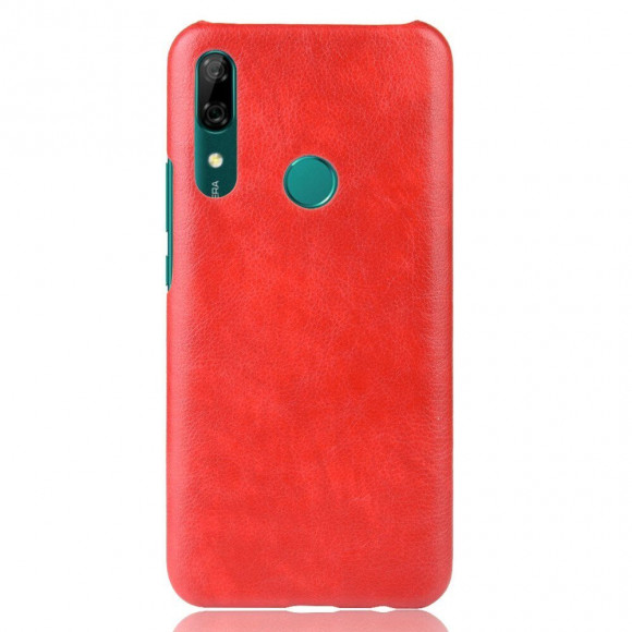 Кожаная накладка-чехол для Huawei P Smart Z / Honor 9X (STK-LX1) (красный)