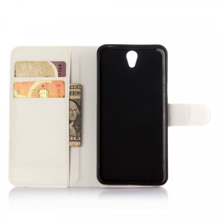 Чехол с визитницей для Lenovo Vibe S1 (белый)