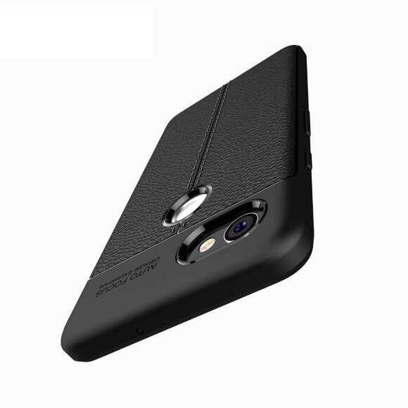 Чехол-накладка Litchi Grain для Google Pixel 2 XL (черный) Чехол-накладка Litchi Grain для Google Pixel 2 XL (черный)