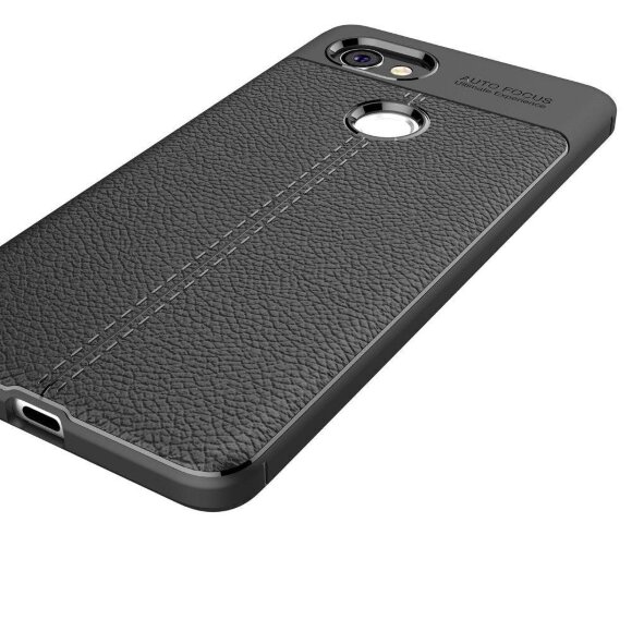 Чехол-накладка Litchi Grain для Google Pixel 2 XL (черный) Чехол-накладка Litchi Grain для Google Pixel 2 XL (черный)
