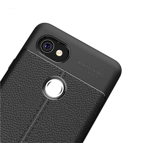 Чехол-накладка Litchi Grain для Google Pixel 2 XL (черный) Чехол-накладка Litchi Grain для Google Pixel 2 XL (черный)