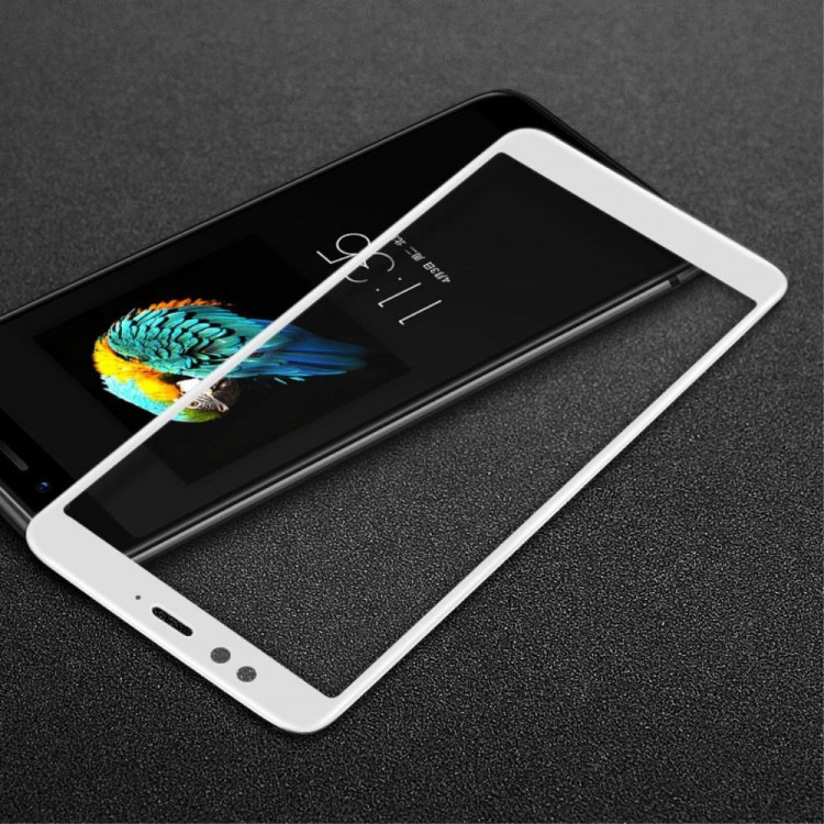 Защитное стекло 3D для Lenovo S5 (белый)