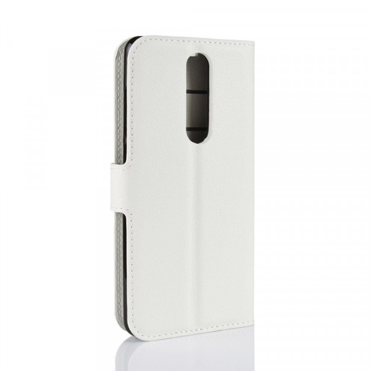 Чехол с визитницей для Nokia 5.1 (белый)