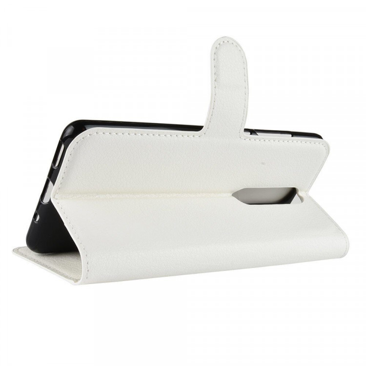 Чехол с визитницей для Nokia 5.1 (белый)