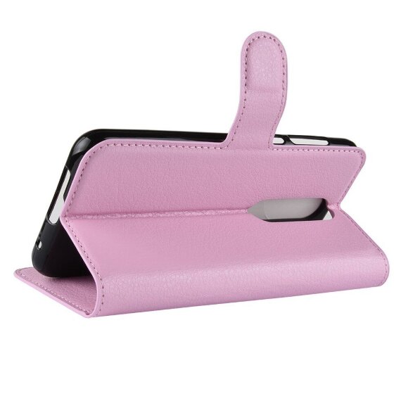 Чехол с визитницей для Nokia 6.1 Plus / X6 (2018) (розовый)