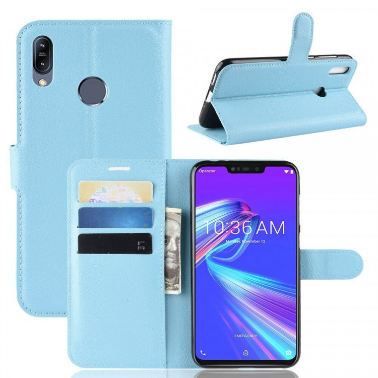 Чехол для Asus Zenfone Max (M2) ZB633KL (голубой)