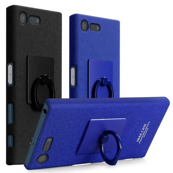 Чехол iMak Finger для Sony Xperia X Compact (голубой) Чехол iMak Finger для Sony Xperia X Compact (голубой)