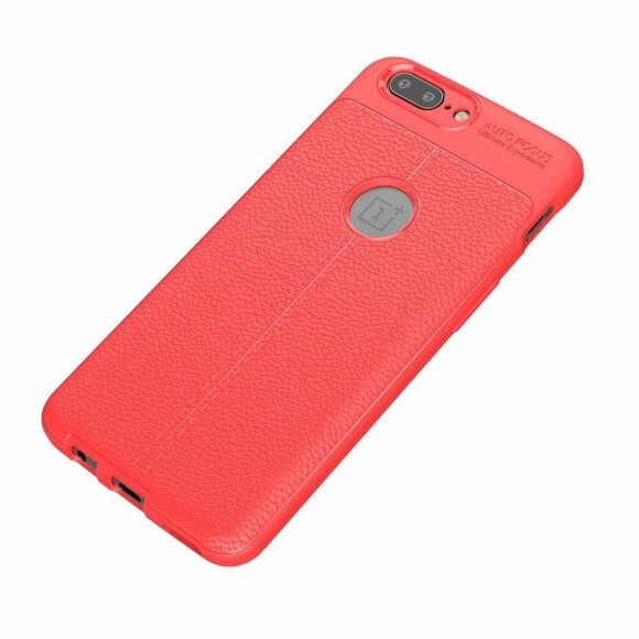 Чехол-накладка Litchi Grain для OnePlus 5 (красный) Чехол-накладка Litchi Grain для OnePlus 5 (красный)