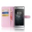 Чехол с визитницей для Sony Xperia XA2 Ultra (розовый)