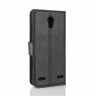 Чехол с визитницей для ZTE Blade A521 (черный)