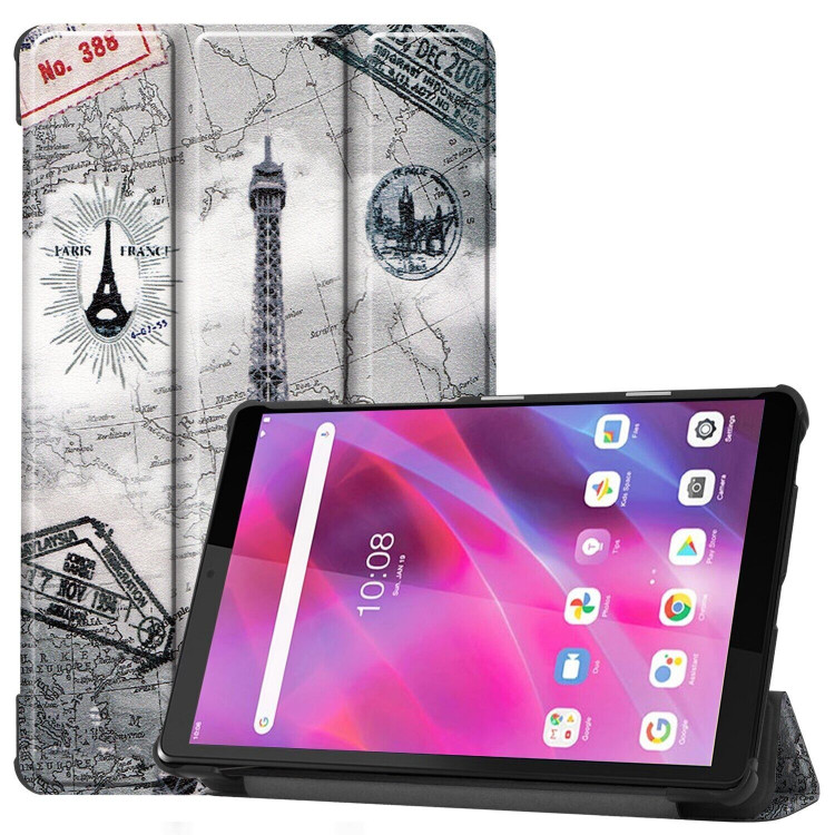 Чехол Smart Case для Lenovo Tab M8 3rd Gen TB-8506, Lenovo Tab M8 TB-8505, TB-8705, Motorola Tab G20 (Retro Tower)