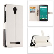 Чехол с визитницей для DOOGEE X7 Pro (белый) Чехол с визитницей для DOOGEE X7 Pro (белый)