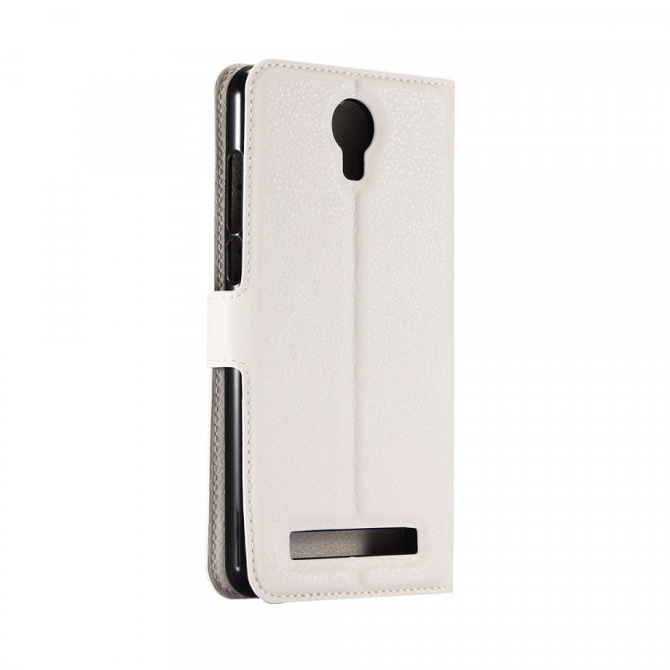 Чехол с визитницей для DOOGEE X7 Pro (белый)