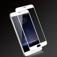 Защитное стекло 3D для Meizu M3 / M3s (белый) Защитное стекло 3D для Meizu M3 / M3s (белый)