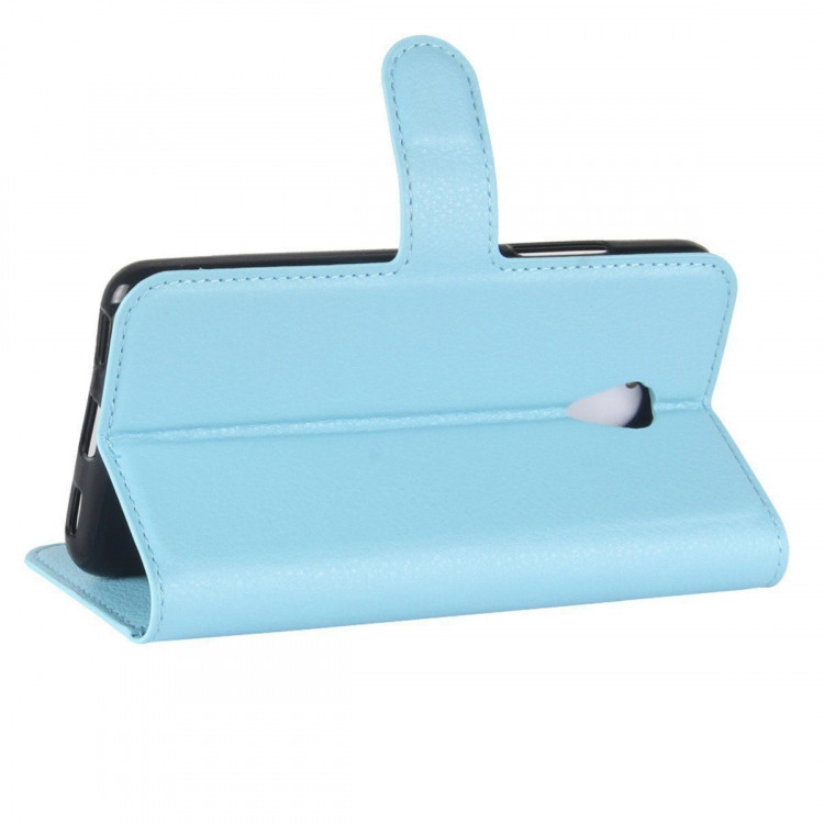 Чехол с визитницей для Meizu A5 / M5C (голубой)
