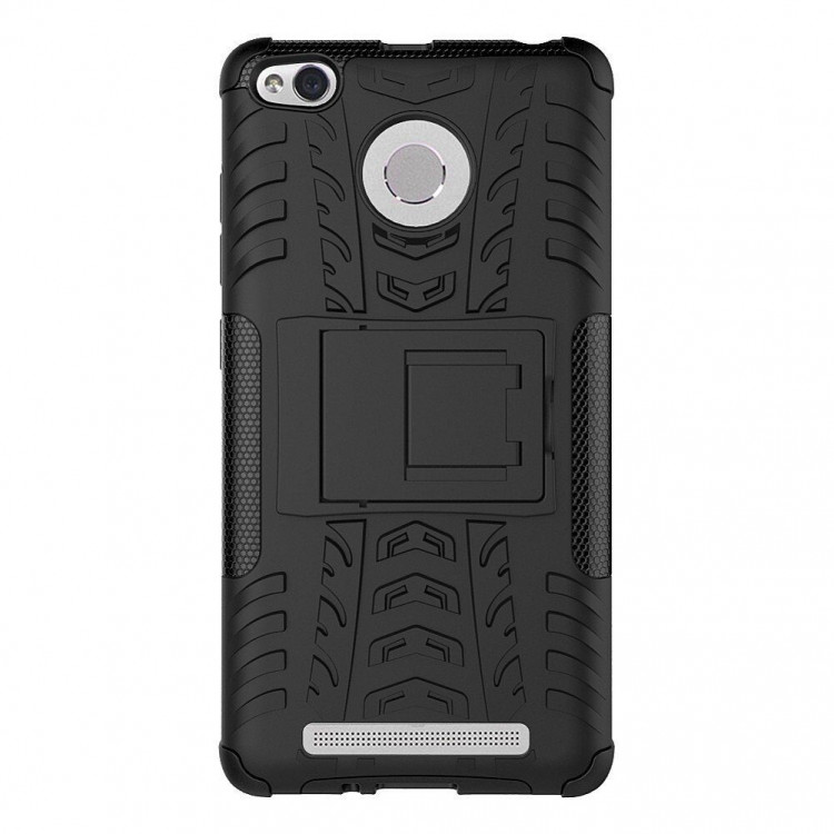 Чехол Hybrid Armor для Xiaomi Redmi 3 / 3s / 3 Pro (черный)