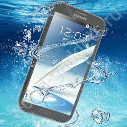 Ультра-тонкий водонепроницаемый чехол для Samsung Galaxy Note 2 / N7100