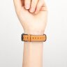 Кожаный ремешок для HUAWEI Band 8, HUAWEI Band 9 (коричневый)