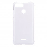 Силиконовый чехол с усиленными бортиками для Xiaomi Redmi 6 (прозрачный) Силиконовый чехол с усиленными бортиками для Xiaomi Redmi 6 (прозрачный)
