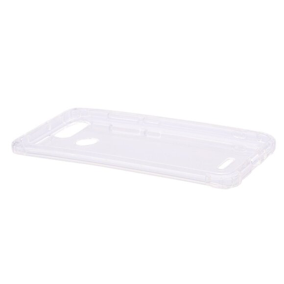 Силиконовый чехол с усиленными бортиками для Xiaomi Redmi 6 (прозрачный) Силиконовый чехол с усиленными бортиками для Xiaomi Redmi 6 (прозрачный)