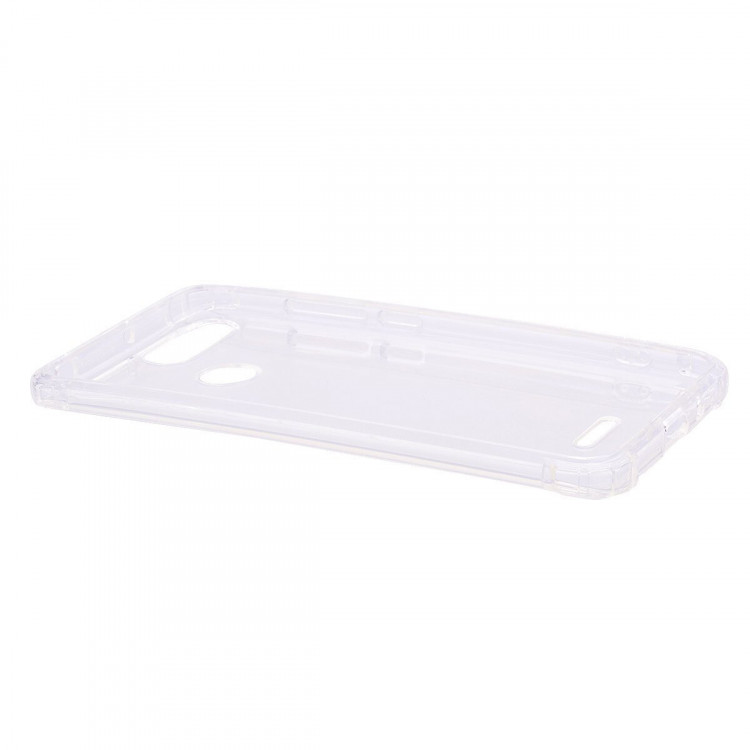 Силиконовый чехол с усиленными бортиками для Xiaomi Redmi 6 (прозрачный)