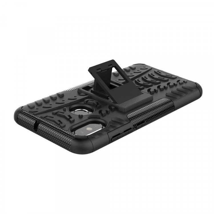 Чехол Hybrid Armor для Xiaomi Mi 8 (черный)