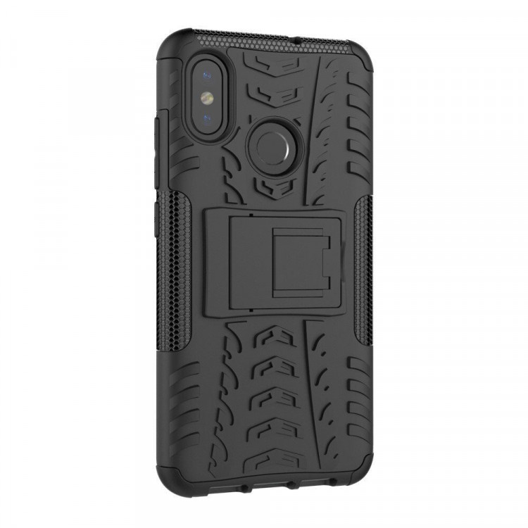 Чехол Hybrid Armor для Xiaomi Mi 8 (черный)
