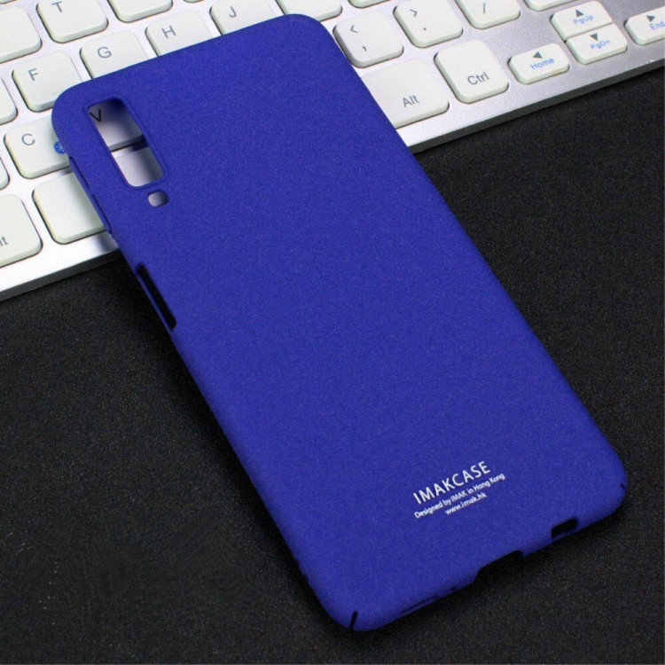 Чехол iMak Finger для Samsung Galaxy A7 (2018) (голубой)