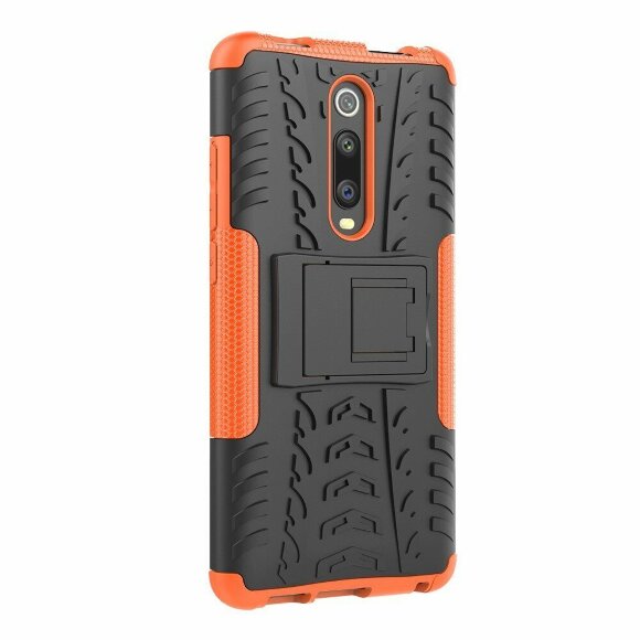 Чехол Hybrid Armor для Xiaomi Redmi K20 / Redmi K20 Pro / Xiaomi Mi 9T / Mi 9T Pro (черный + оранжевый) Чехол Hybrid Armor для Xiaomi Redmi K20 / Redmi K20 Pro / Xiaomi Mi 9T / Mi 9T Pro (черный + оранжевый)