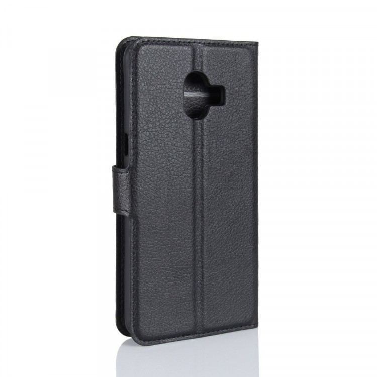 Чехол с визитницей для Samsung Galaxy C10 (черный)