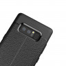Чехол-накладка Litchi Grain для Samsung Galaxy Note 8 (черный)
