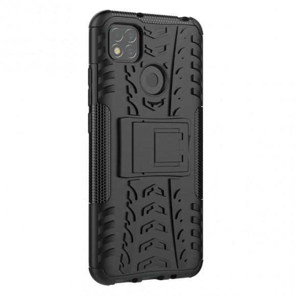 Чехол Hybrid Armor для Xiaomi Redmi 9C (черный)