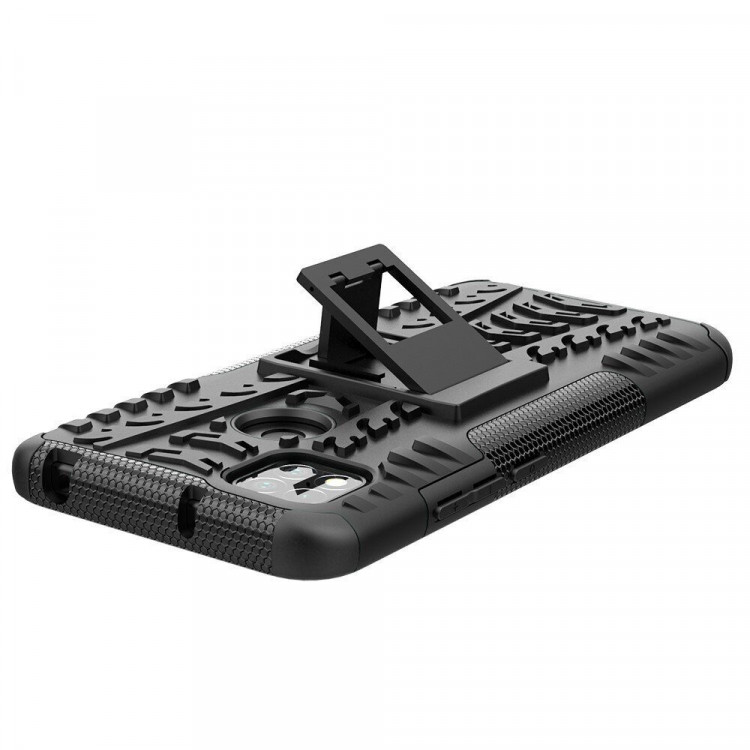 Чехол Hybrid Armor для Xiaomi Redmi 9C (черный)