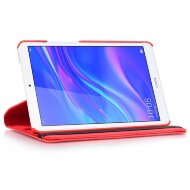 Поворотный чехол для Huawei MediaPad M5 Lite 8 / Honor Pad 5 8.0 (красный) Поворотный чехол для Huawei MediaPad M5 Lite 8 / Honor Pad 5 8.0 (красный)