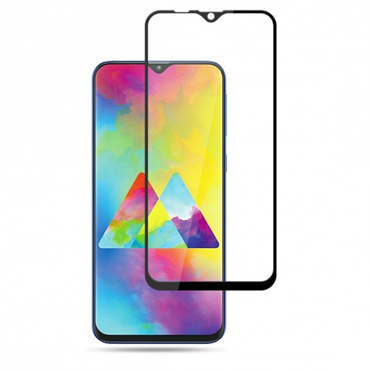 Защитное стекло 3D для Samsung Galaxy M10 (черный)