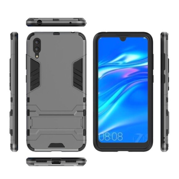 Чехол Duty Armor для Huawei Enjoy 9 / Huawei Y7 Pro (2019) (серый) Чехол Duty Armor для Huawei Enjoy 9 / Huawei Y7 Pro (2019) (серый)
