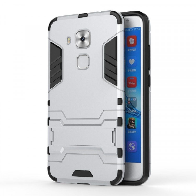 Чехол Duty Armor для Huawei Nova Plus / Huawei G9 Plus (серебряный)