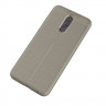 Чехол-накладка Litchi Grain для Huawei Mate 10 Lite / Nova 2i (серый)