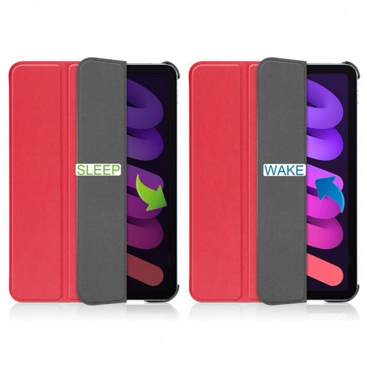 Планшетный чехол для iPad mini 6 (2021) (красный)