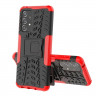 Чехол Hybrid Armor для Samsung Galaxy A33 5G (черный + красный)