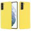 Силиконовый чехол Mobile Shell для Samsung Galaxy S22 (желтый)