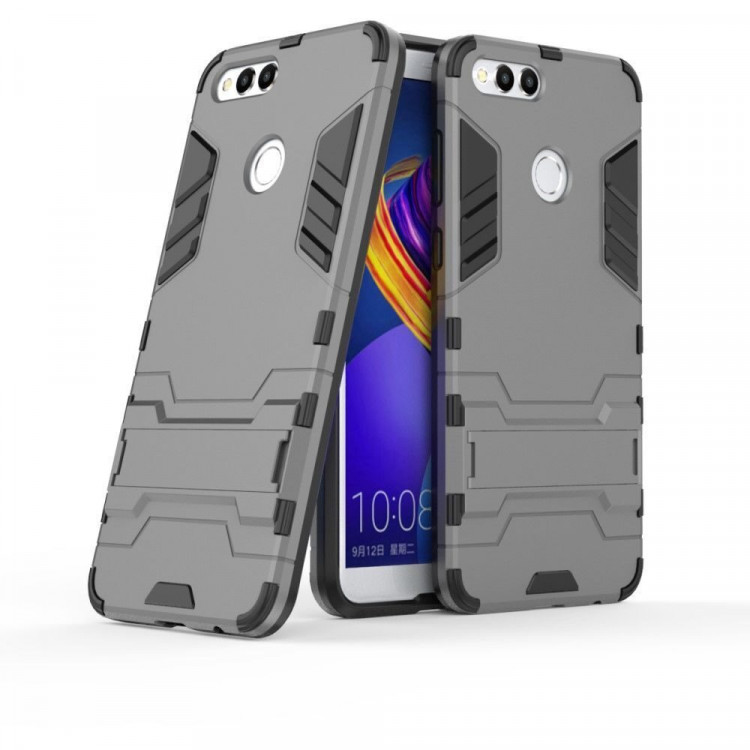 Чехол Duty Armor для Huawei Honor 7X (серый)