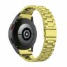 Стальной браслет для Samsung Galaxy Watch 4 / Watch 5 / Watch 5 Pro (золотой)