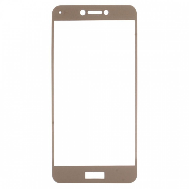 Защитное стекло 3D для Huawei Honor 8 lite (золотой)