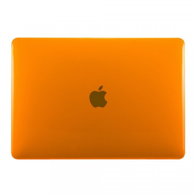 Пластиковый чехол для Apple MacBook Air 13.3" A1932 (2018) / Air 13.3" с дисплеем Retina (2018) / MacBook Air (M1, 2020) (оранжевый)