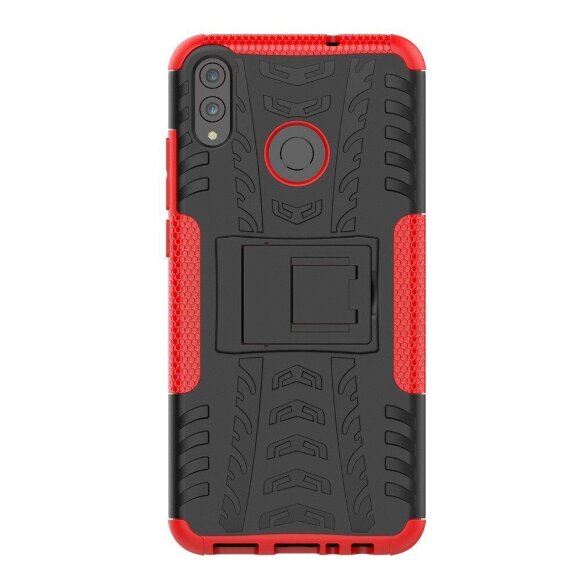 Чехол Hybrid Armor для Huawei Honor 8X (черный + красный) Чехол Hybrid Armor для Huawei Honor 8X (черный + красный)