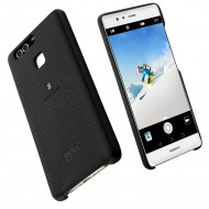 Кожаная накладка LENUO для Huawei P9 (черный) Кожаная накладка LENUO для Huawei P9 (черный)