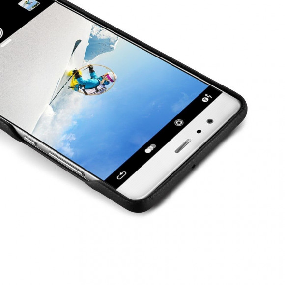 Кожаная накладка LENUO для Huawei P9 (черный) Кожаная накладка LENUO для Huawei P9 (черный)